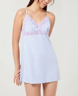 美背喱士吊帶睡裙