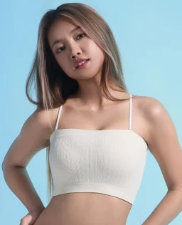 無縫針織集中提升吊帶抹胸胸圍